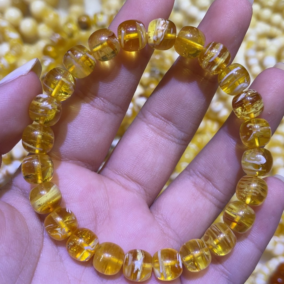 蜜蜡未镶嵌珠宝奇石8.5m