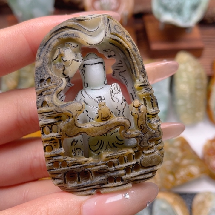 王***防定制翡翠未镶嵌翡翠