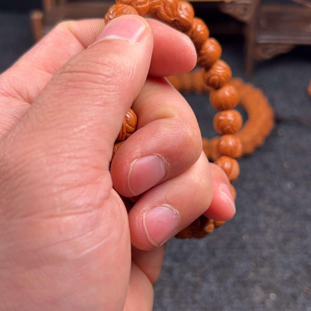 桃核手串5号链接手串