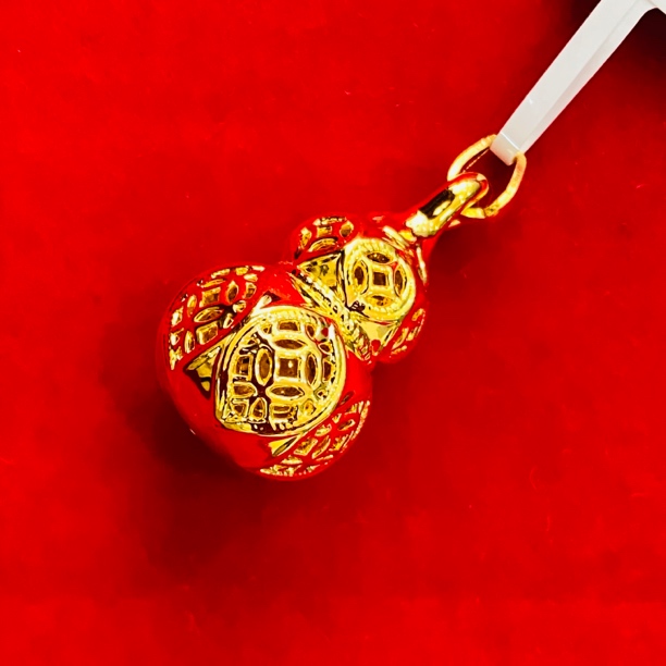 【木木专享】足金999饰品 大葫芦 ZP 3.47