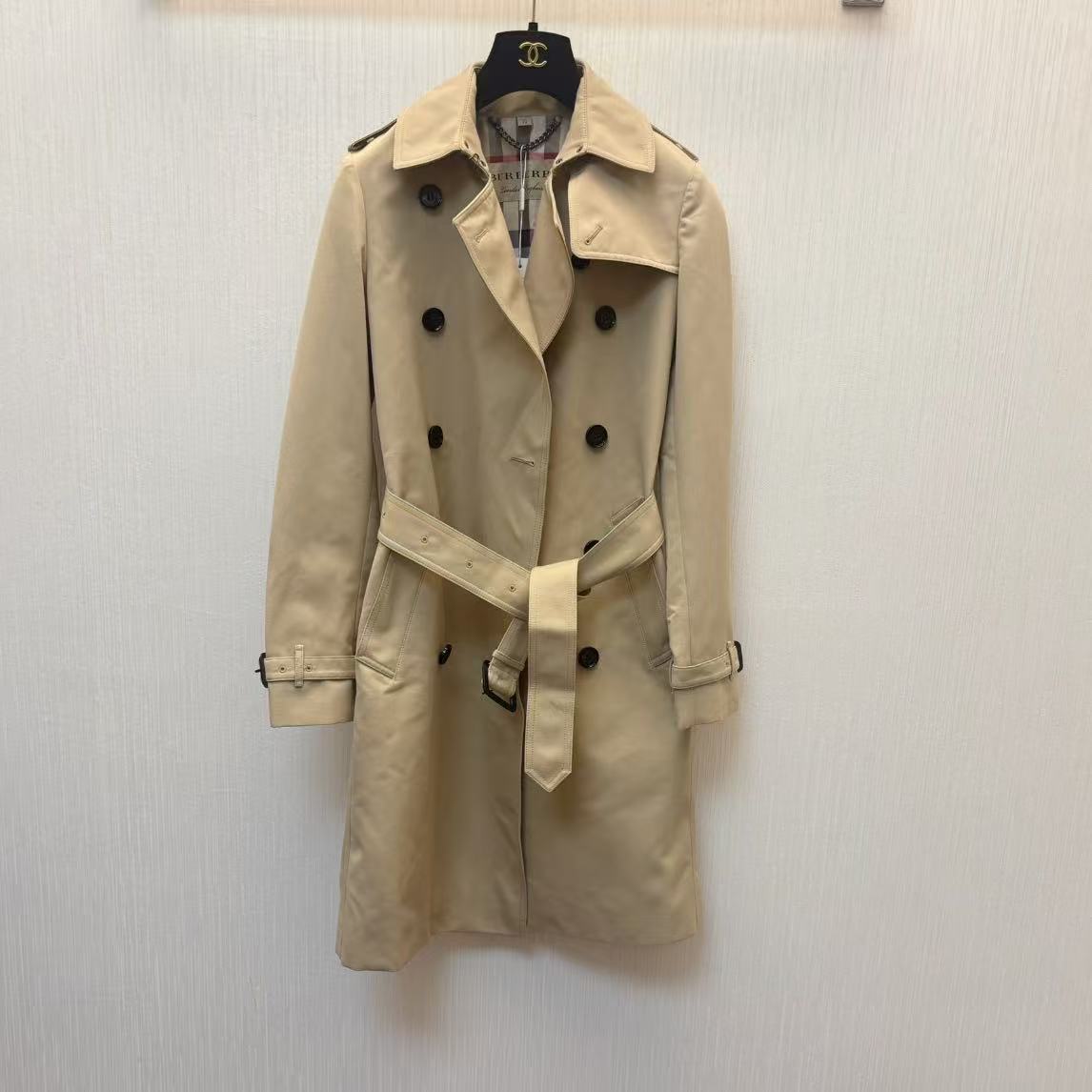 95新 BURBERRY/博柏利 【迪迪专属】经典双皇冠风衣外套/dd108
