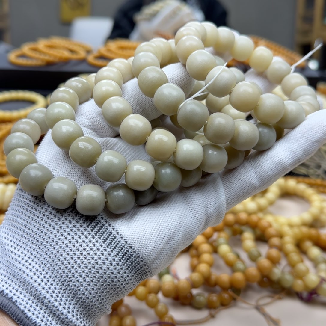 菩提根/象牙果手串13.14 2年 精工