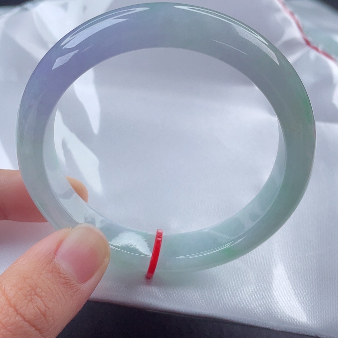 翡翠手镯未镶嵌55.8正圈