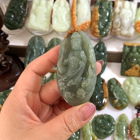 和田玉吊坠未镶嵌