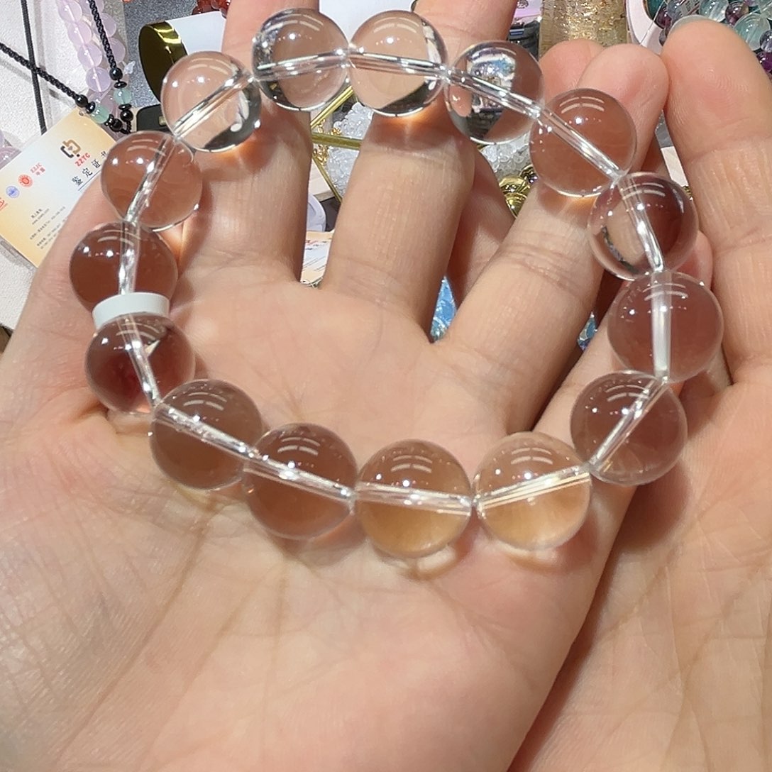 【闪购商品】水晶手链未镶嵌泽*手串带点绳