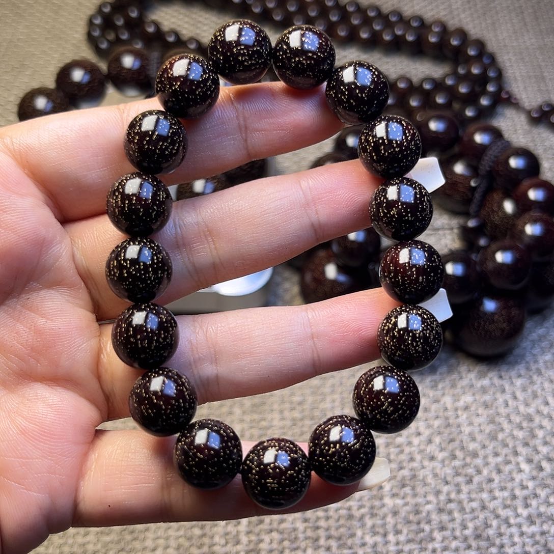 檀香紫檀（小叶紫檀）1.2 17颗爆星