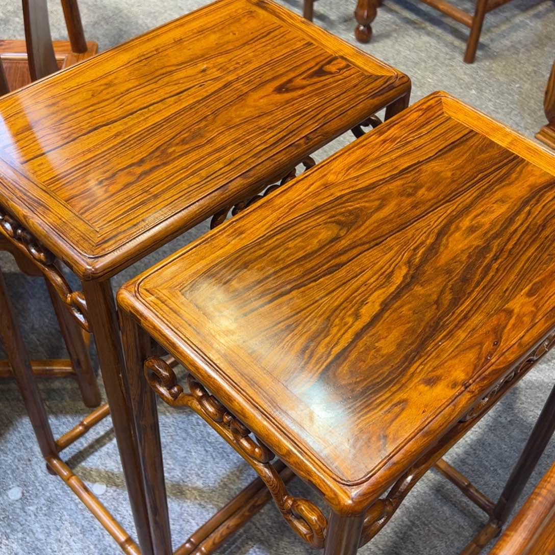 木长方几一对直播间截图定金链接