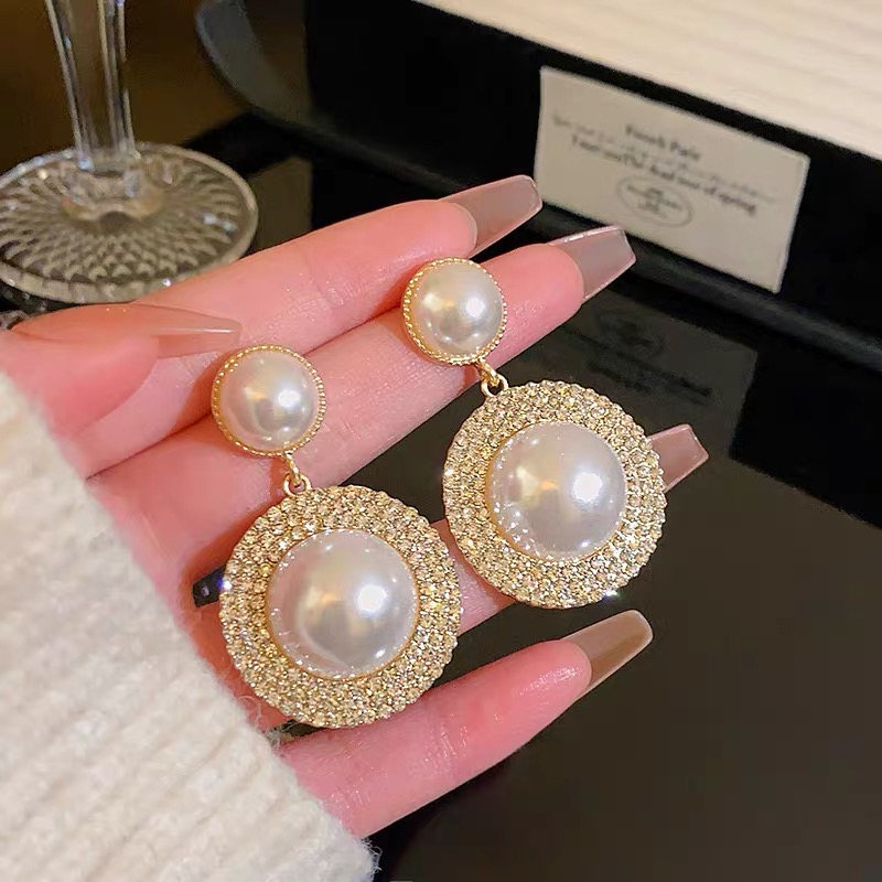 铜合金耳饰 【N46】2025爆款气质轻奢百搭简约精致网红设计师耳环