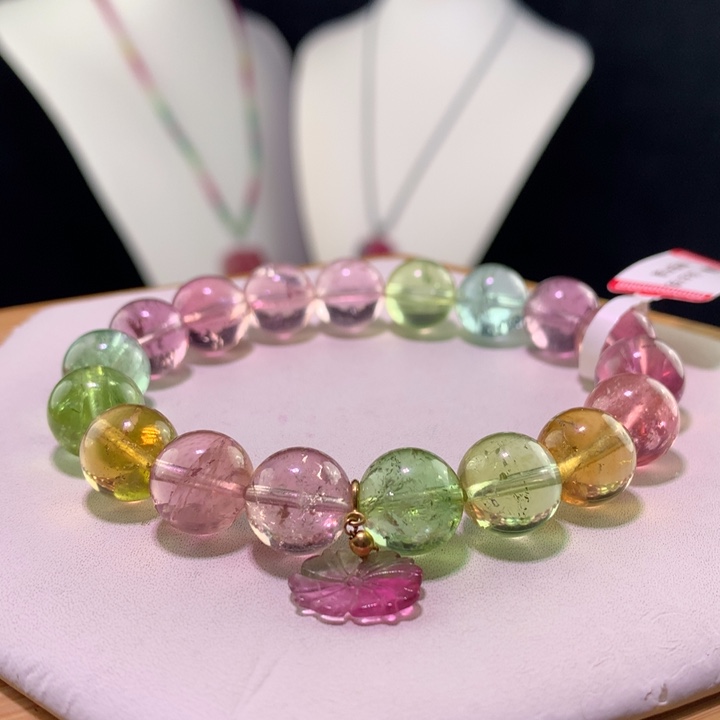 祖母绿手链18K金镶嵌