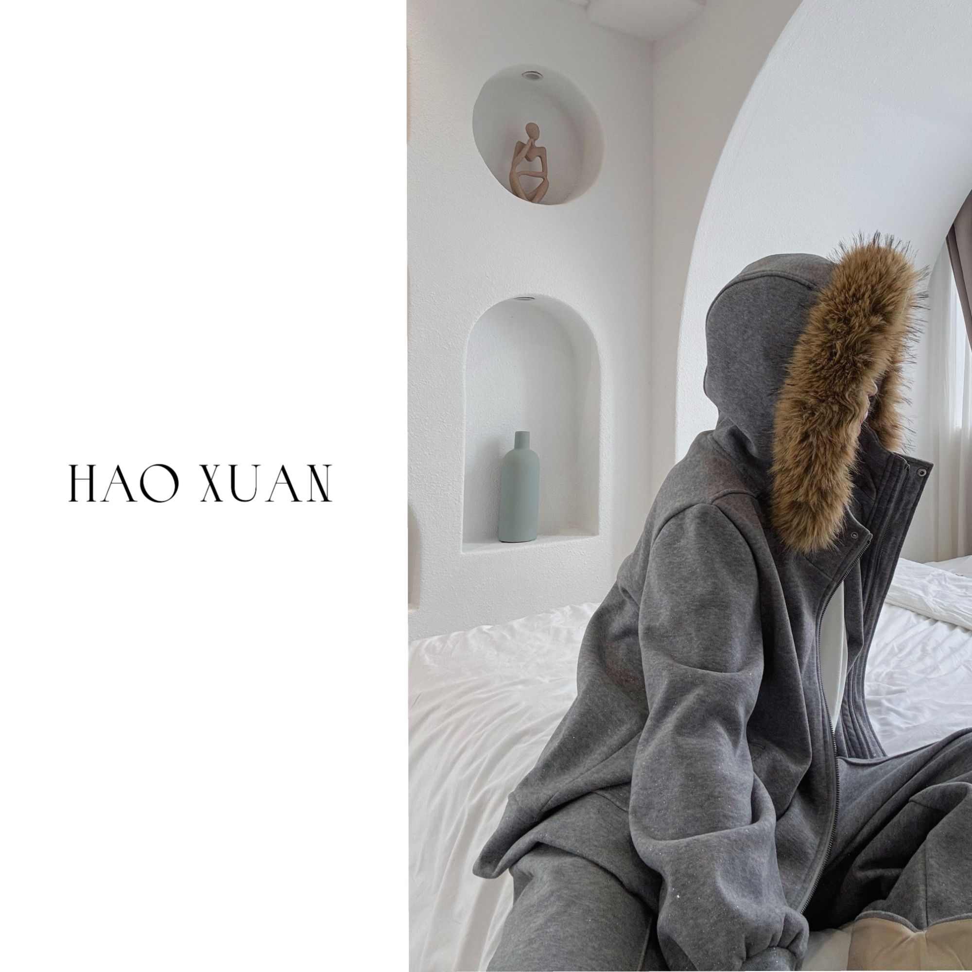 HAOXUAN 大码微胖【A101-A150]冬季新款合集外套