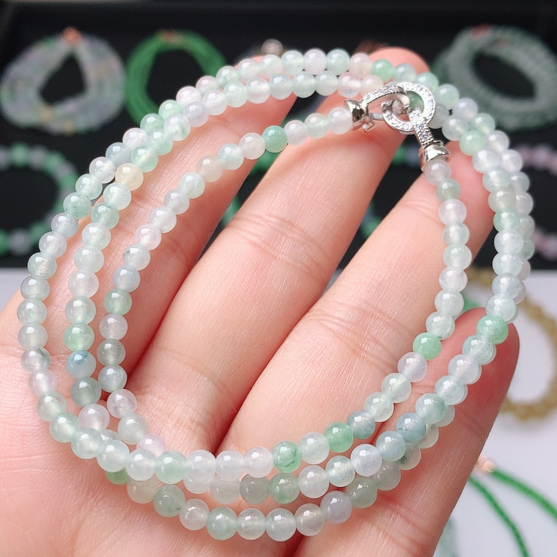 翡翠未镶嵌手链翡翠