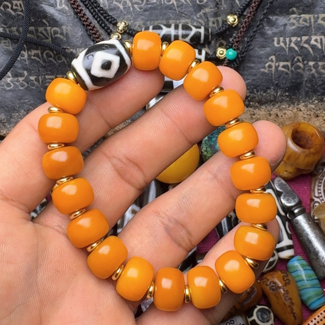 金刚菩提手串牦牛骨