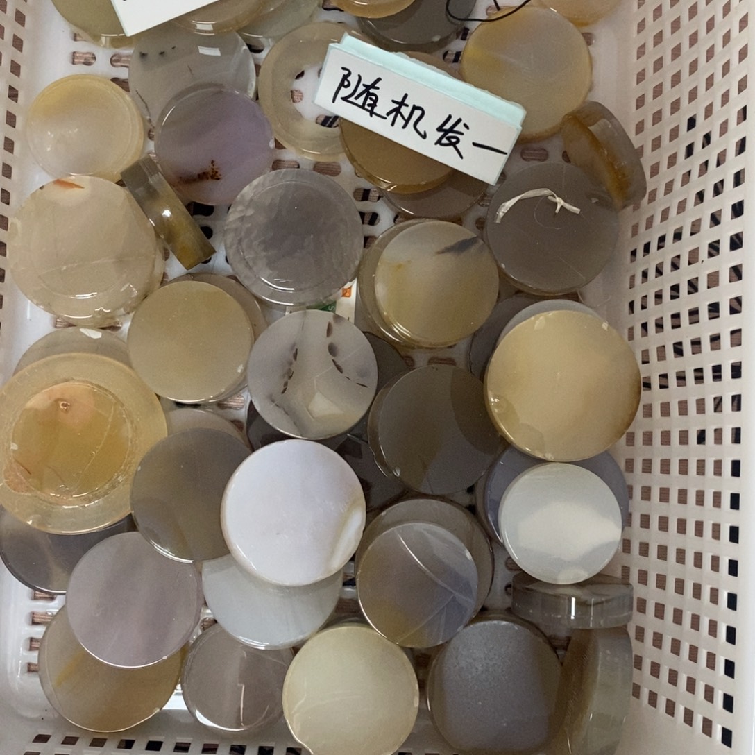 玛瑙/玉髓未镶嵌颈饰