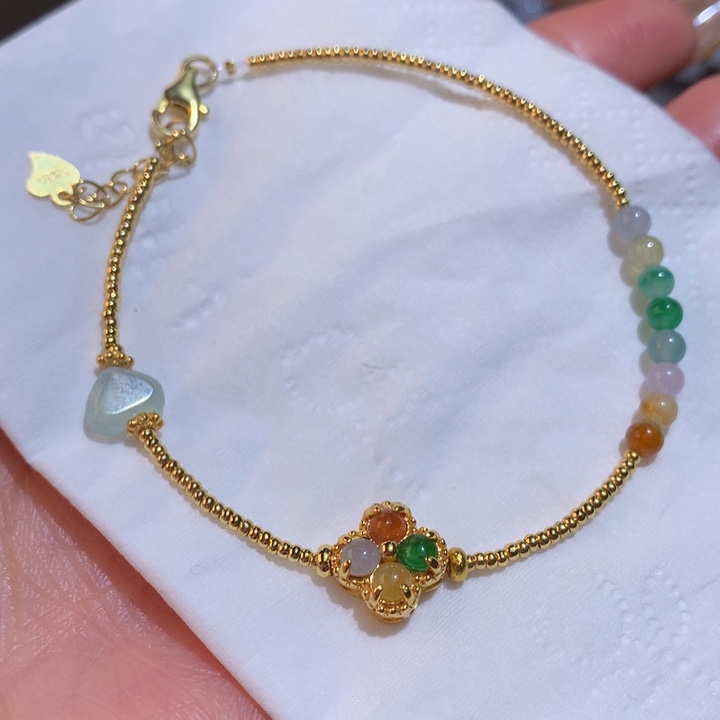 翡翠颈饰未镶嵌设计款珠串