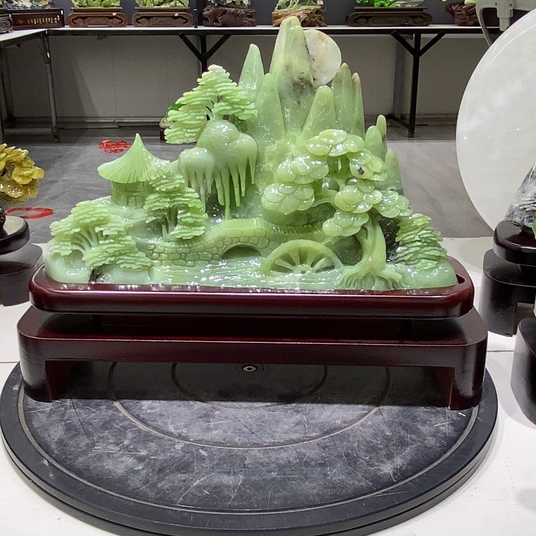 小***德玉家居摆件山水摆件