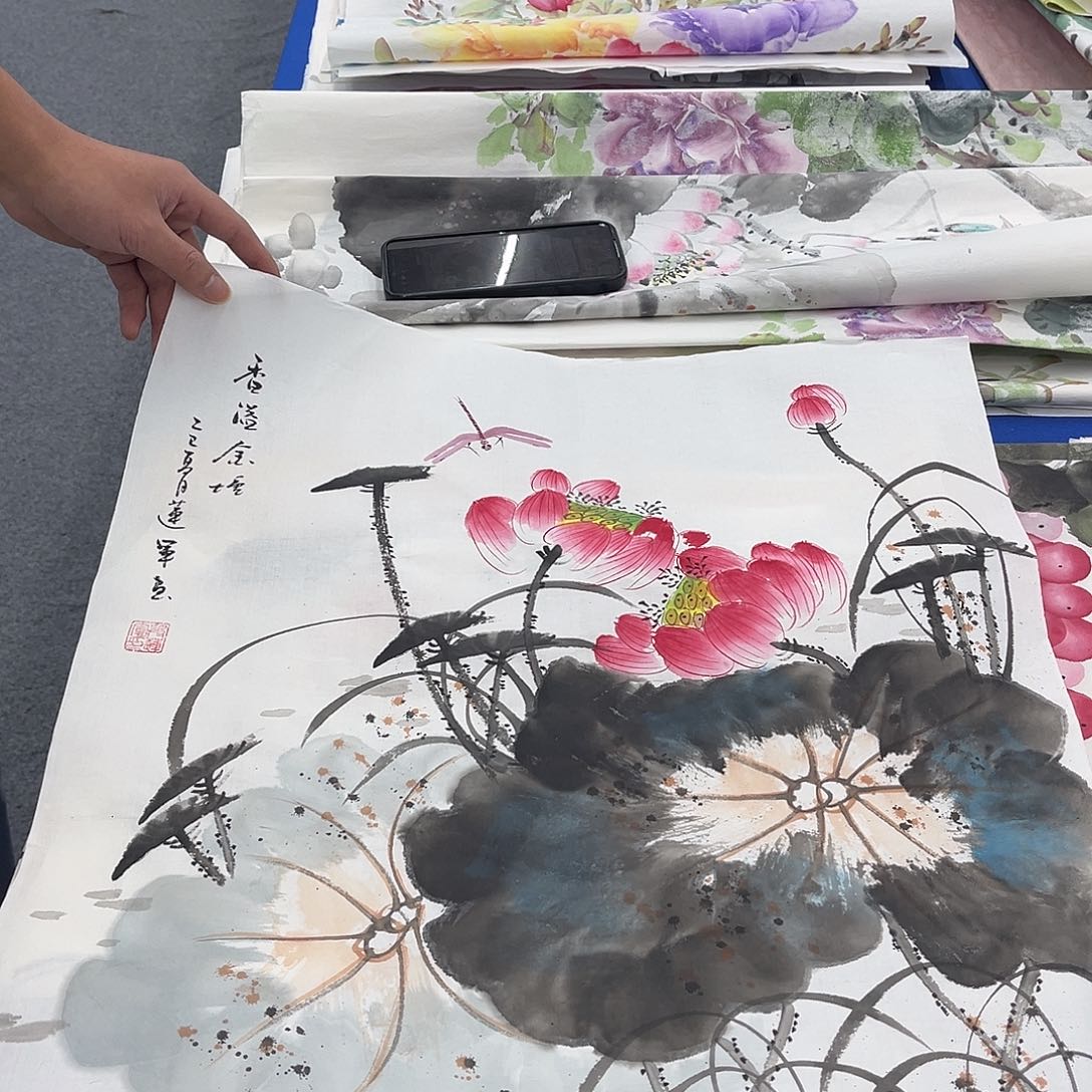 国画纯手绘作品欣赏