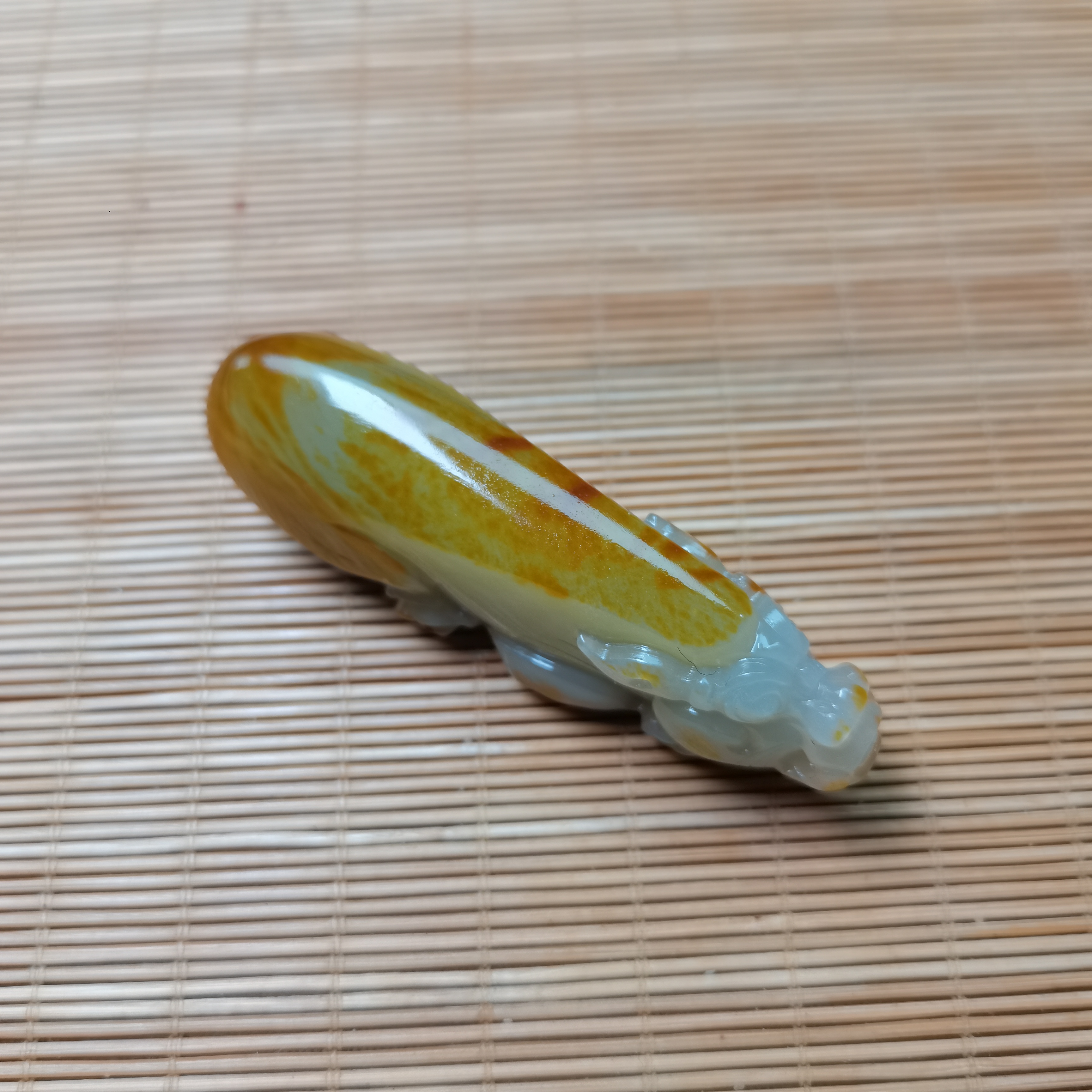 新疆和田玉貔貅把件65克