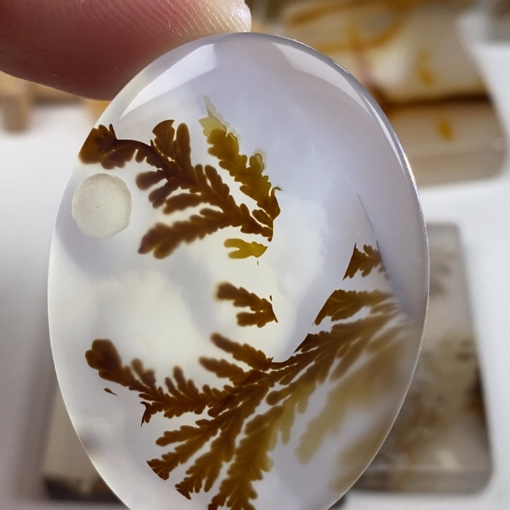 春***者玛瑙/玉髓未镶嵌珠宝奇石