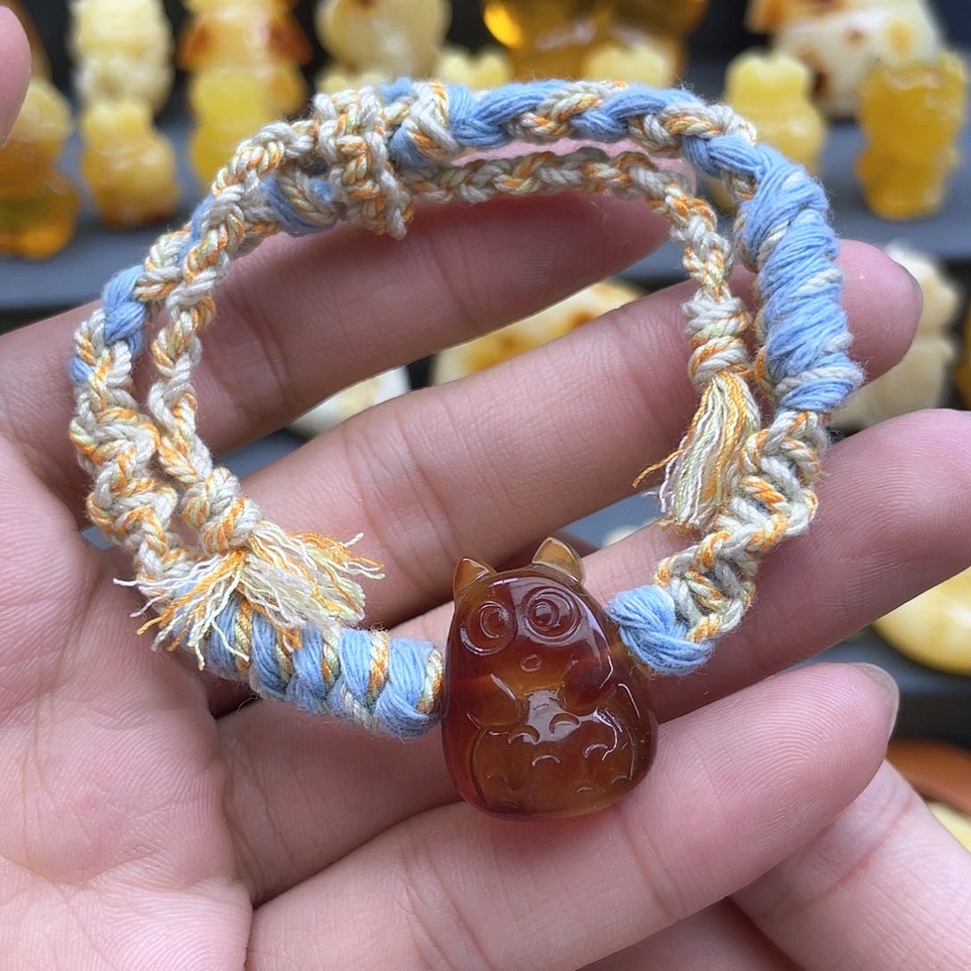 琥珀裸石未镶嵌蜜蜡