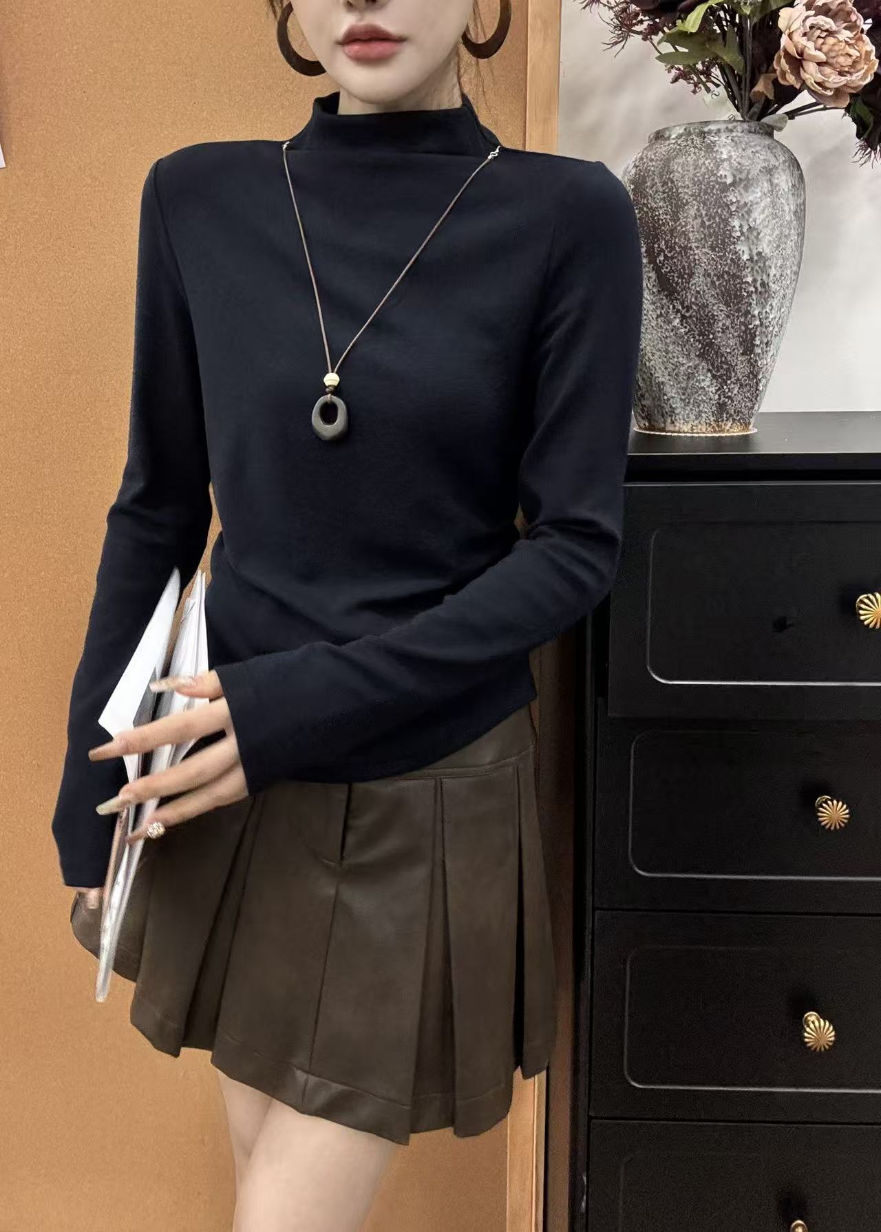 【东妍社】女士精品时尚打底衫2602