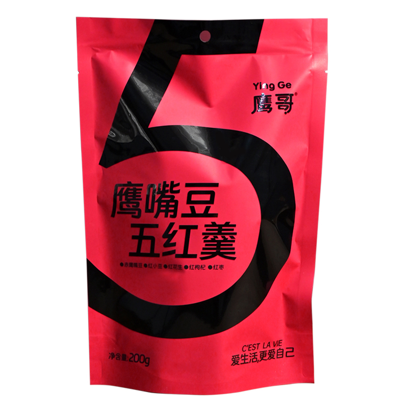 鹰嘴豆五红羹五黑粉传统工艺研磨营养健康独立小袋包装