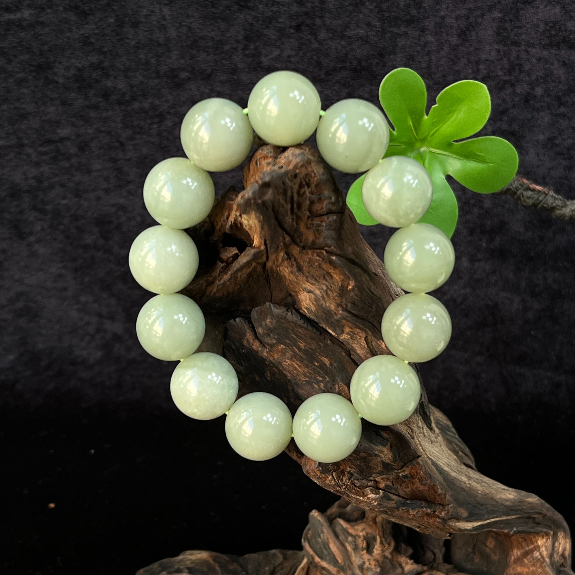 【世家珠宝-巴依哥严选】新疆和田玉手串