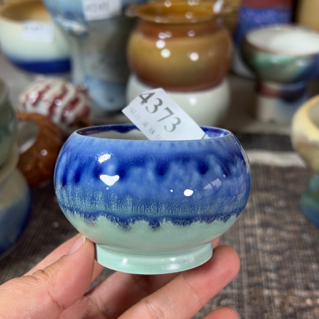 红陶景德镇手工花盆