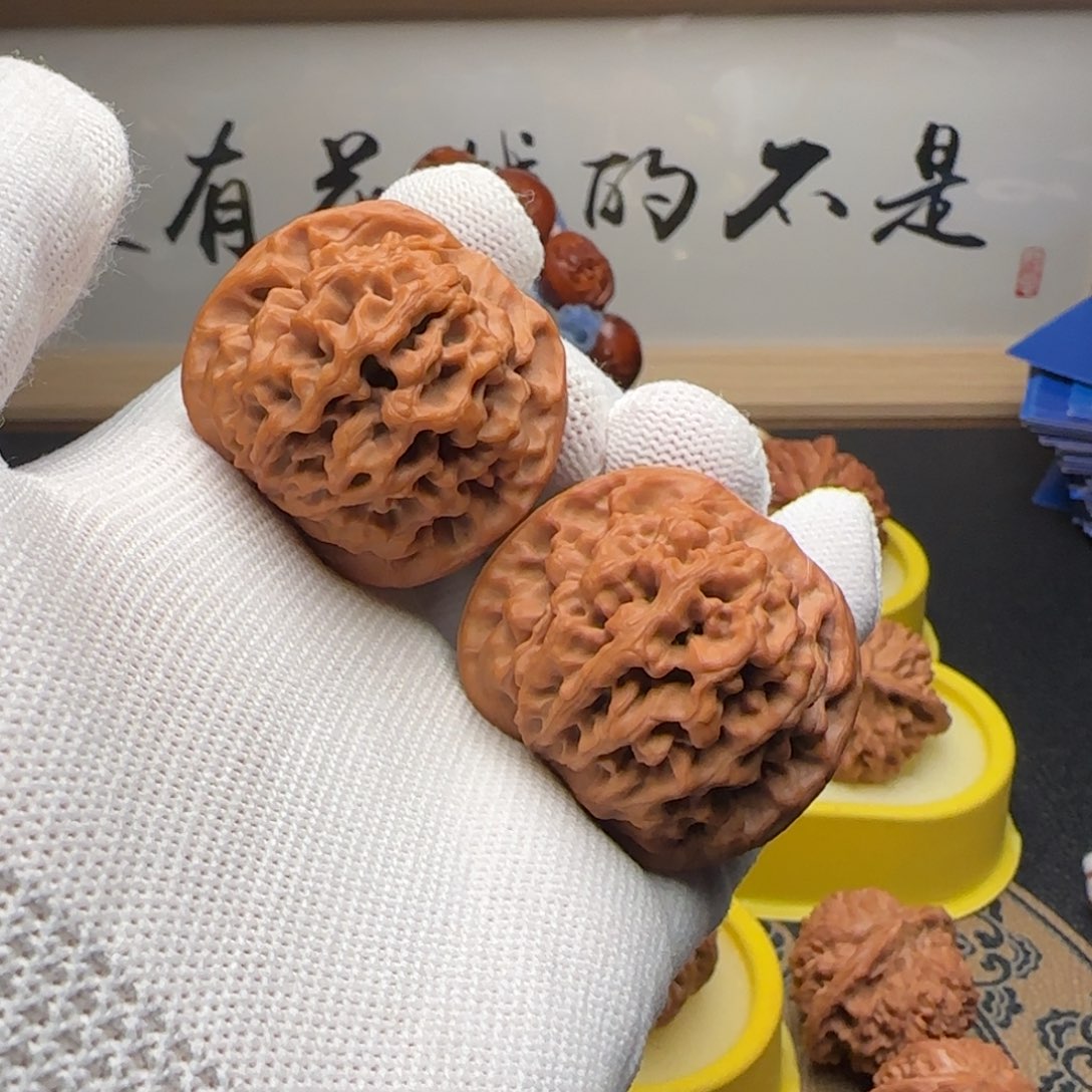 吊坠文玩核桃秦闷41