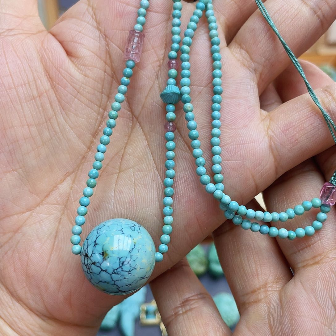 绿松石项链未镶嵌