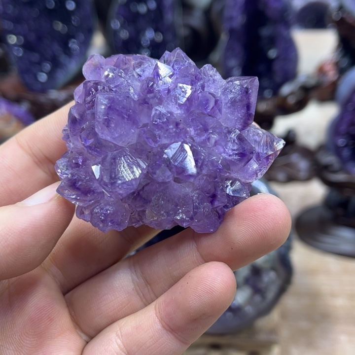 紫晶摆件未镶嵌摆件