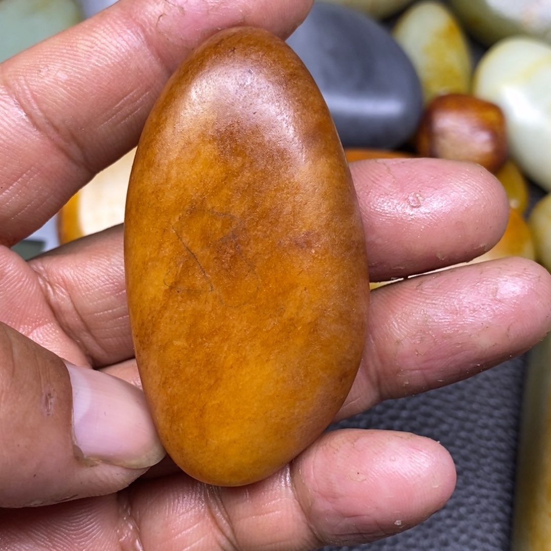 和田玉挂件未镶嵌东*