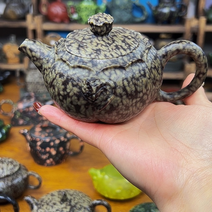 茶空间天然石料米粒张老师赏**茶