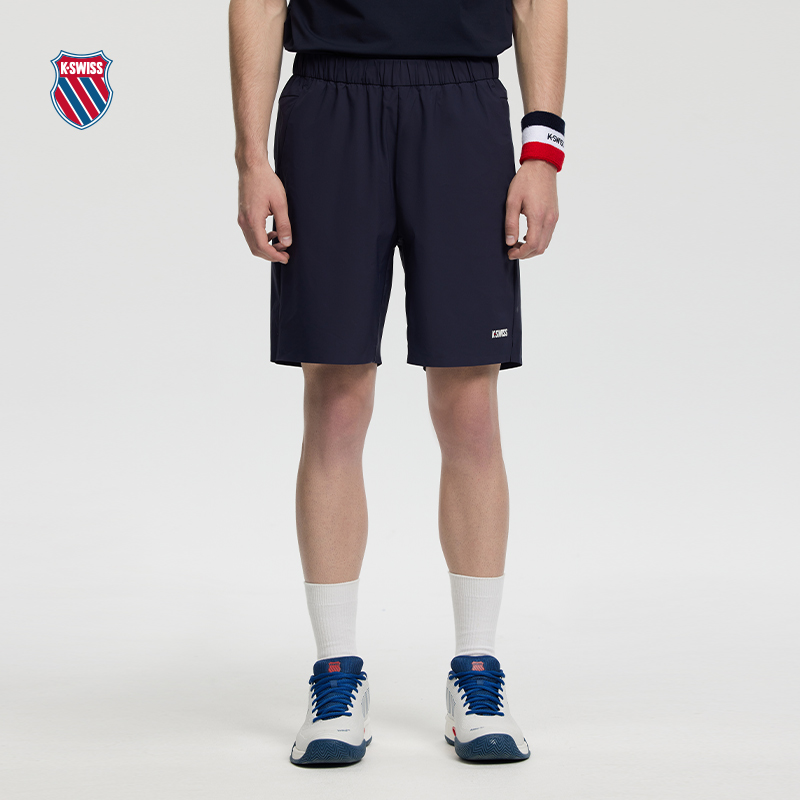 KSWISS盖世威男裤 官方正品夏季舒适休闲运动休闲梭织短裤 108594