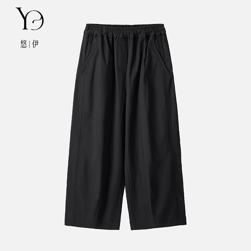 You Yi加绒防风棉裤宽松显瘦休闲秋冬轻盈夹棉加厚保暖K53074