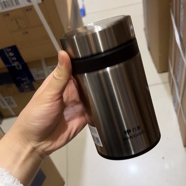 万象316500500S28本色保温杯500