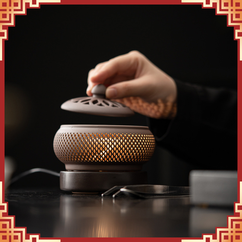 电子熏香炉电熏香炉家用室内香薰炉沉香电熏炉电香炉调温电薰香炉