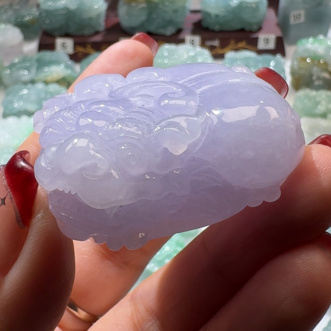 定制翡翠未镶嵌易*妃貔貅