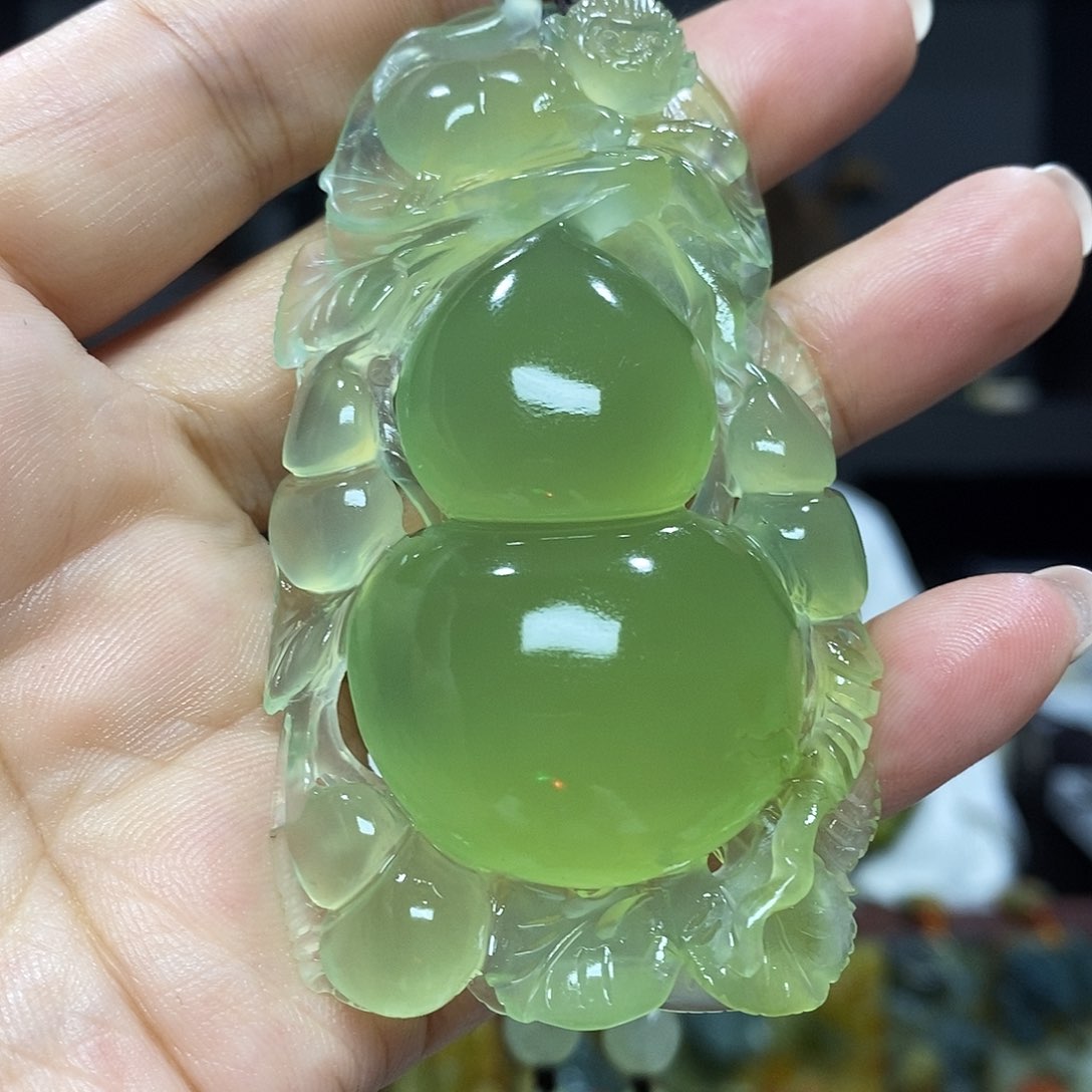 未镶嵌岫玉挂件吊坠项链吊坠