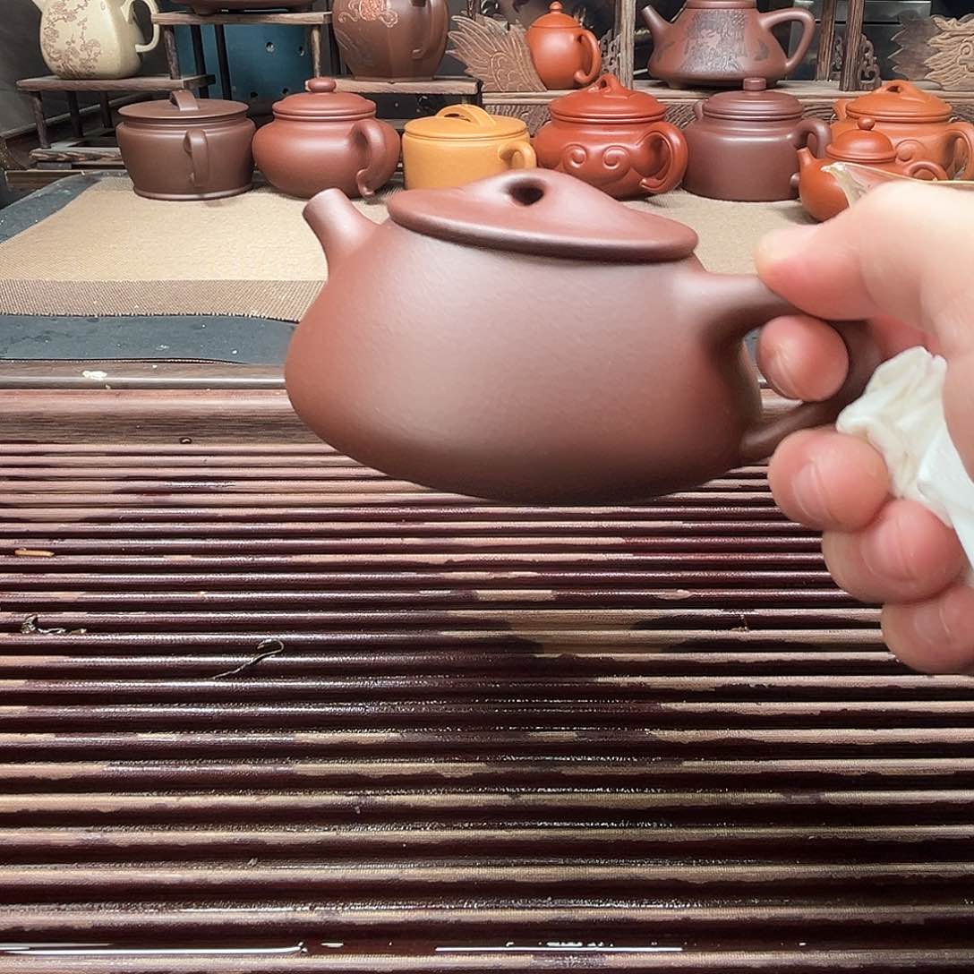 紫砂茶壶原矿紫砂
