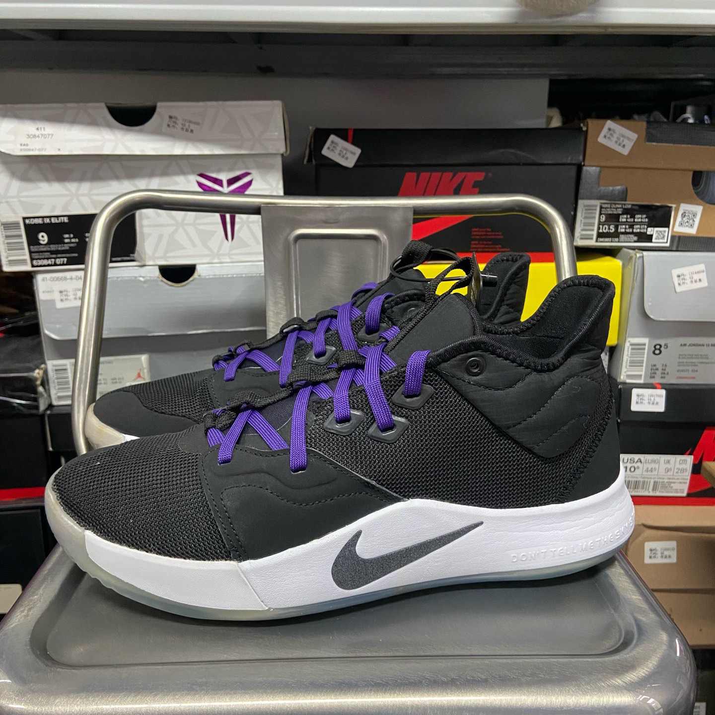 95新 MM6 42码 无原盒 保罗乔治3 黑白 12969458 