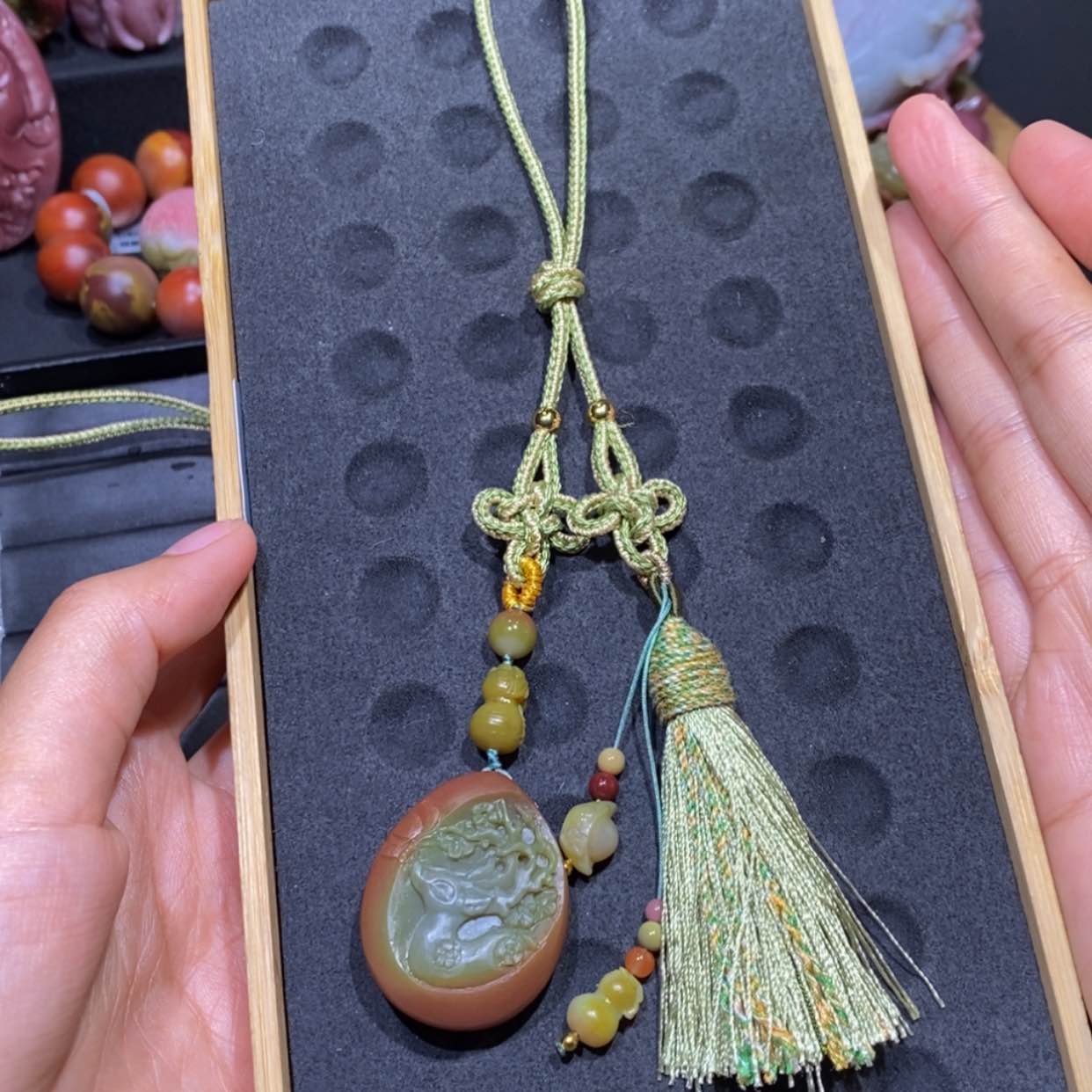 【闪购商品】玛瑙/玉髓车挂未镶嵌盐源玛瑙