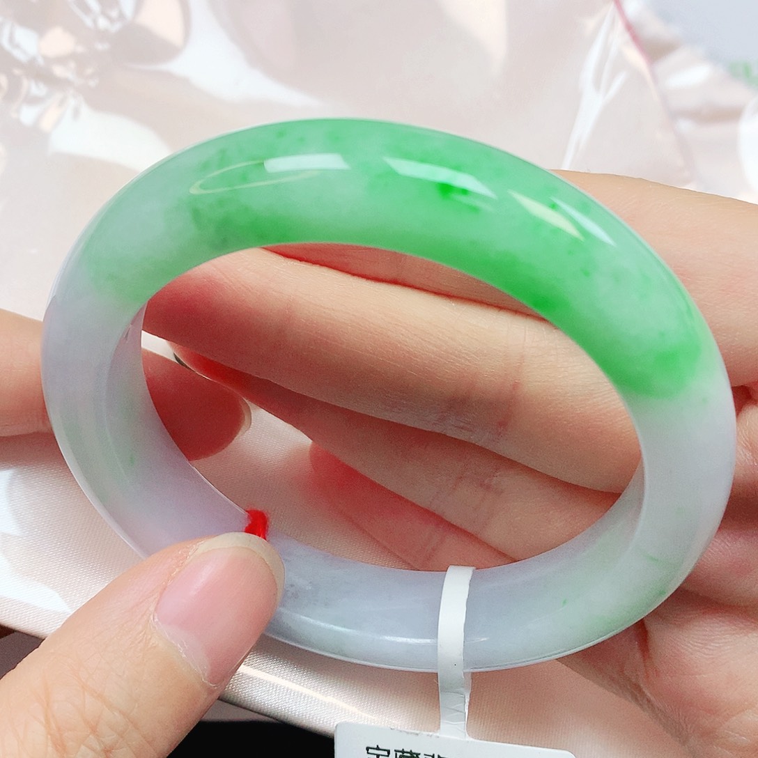 未镶嵌手镯翡翠抖音009