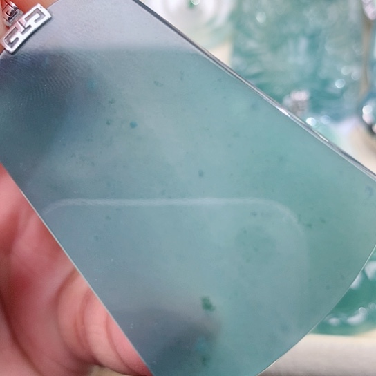 【闪购商品】翡翠颈饰18K金镶嵌天然翡翠