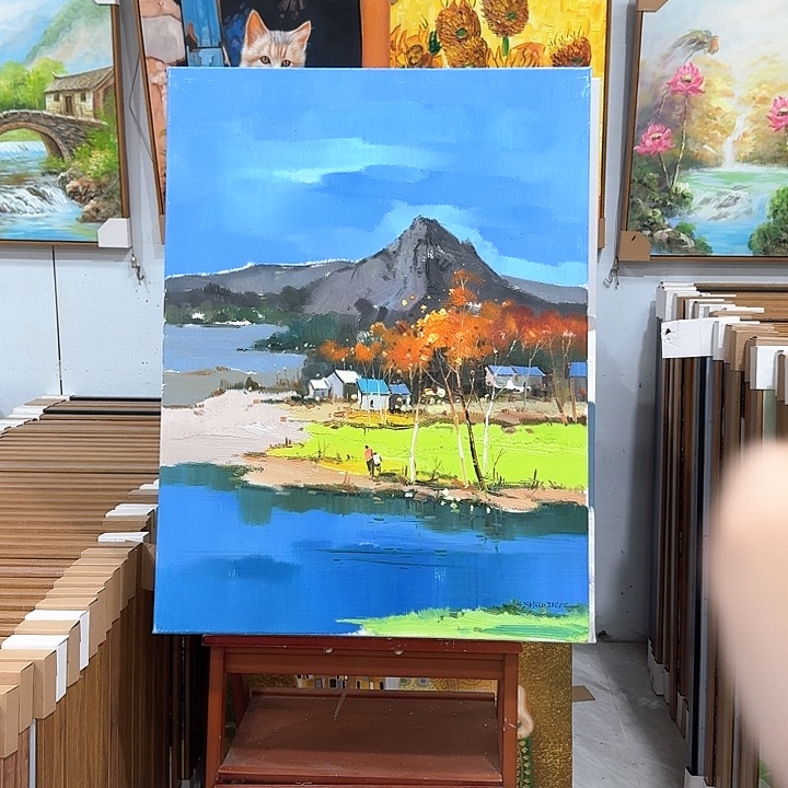 油画6080油画作品展作品展作品集展