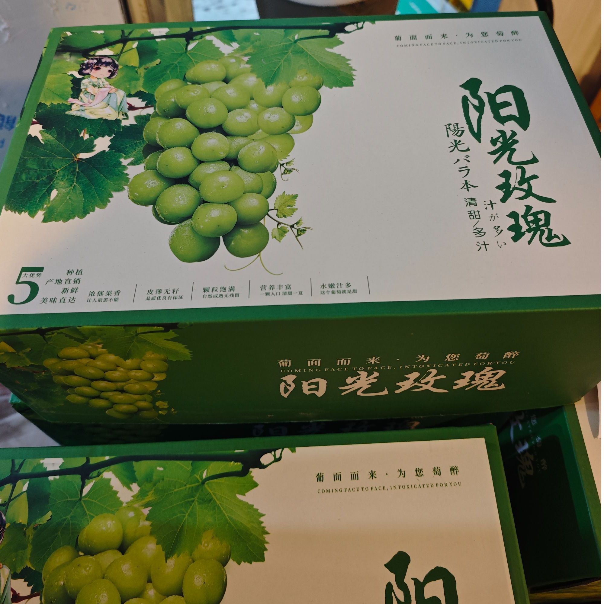 【礼盒】阳光玫瑰礼盒山西省