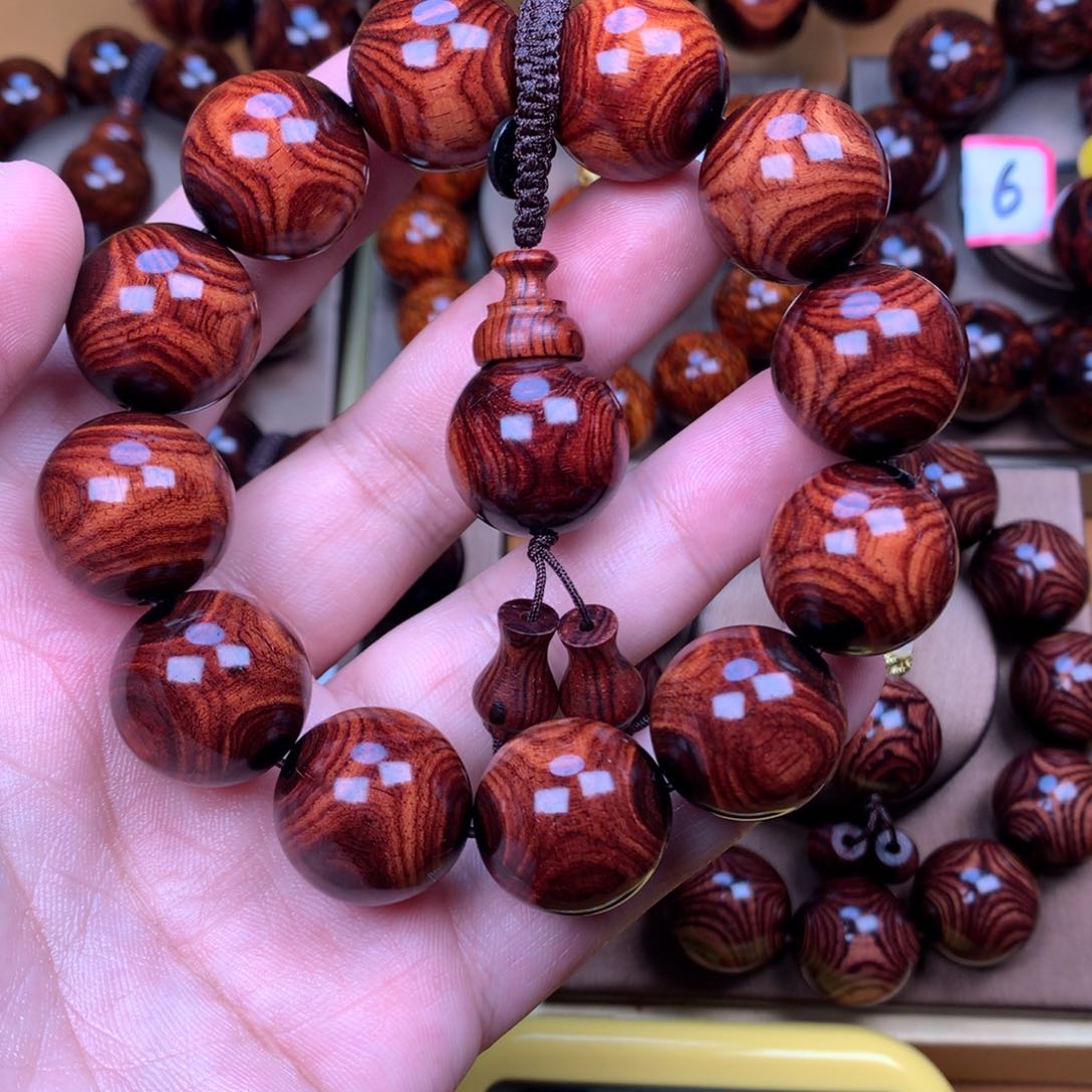 黄花梨/降香黄檀黄花梨手串2.0