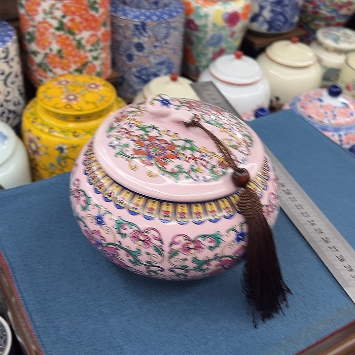 瓷片茶叶罐罐罐罐呀呀@@1032