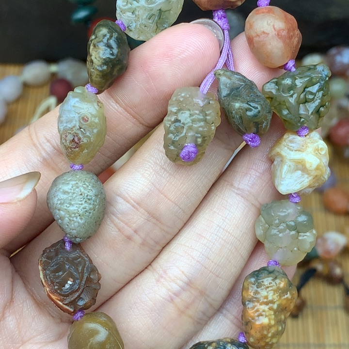玛瑙/玉髓未镶嵌珠宝半成品
