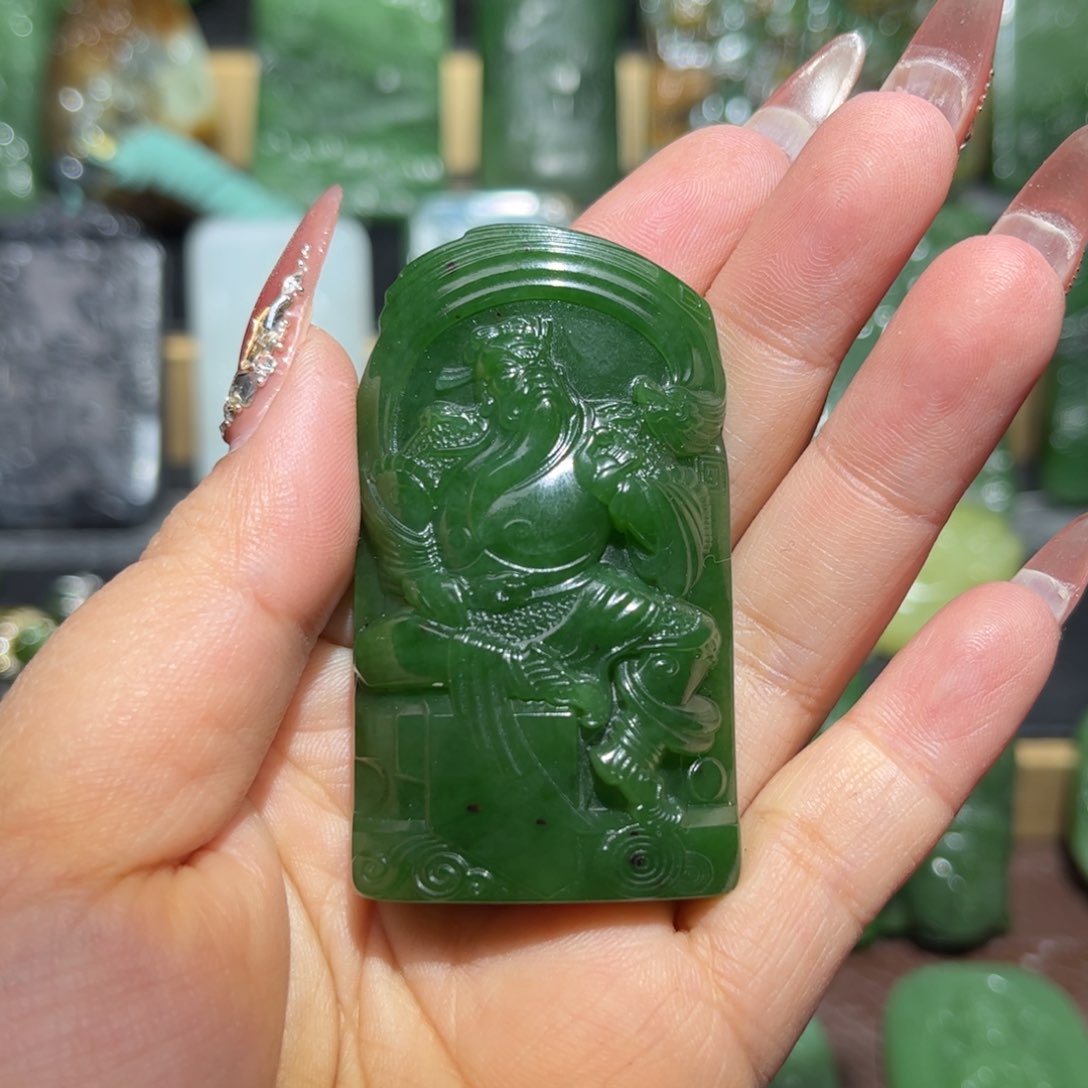 和田玉挂件未镶嵌