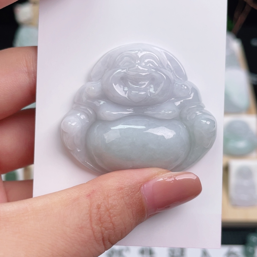 颈饰未镶嵌翡翠佛公